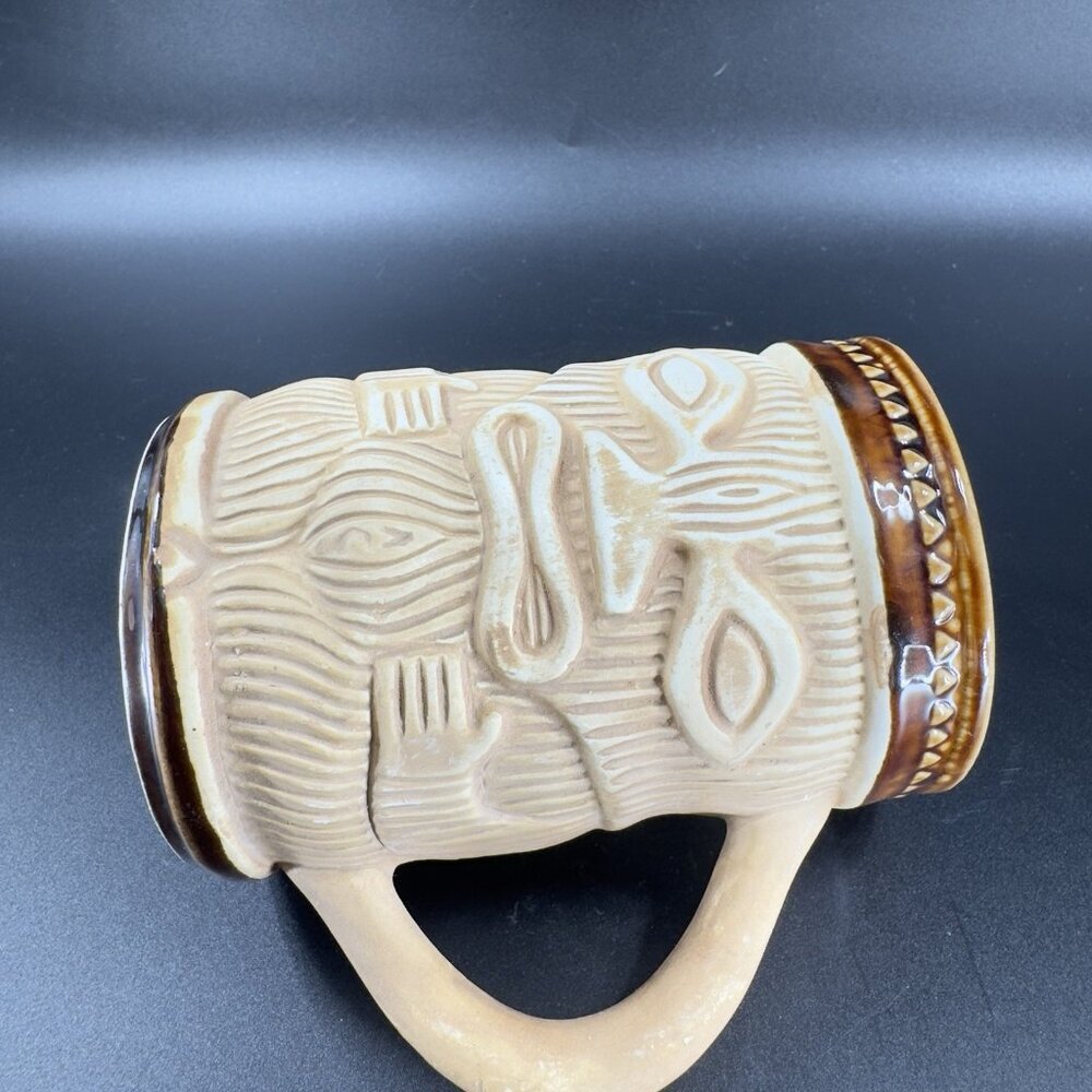 Paul Marshall PMP Tiki Mug Cup Hawaiian Ceramic Tiki Cup Made in Japan Vintage - Picture 8 of 13